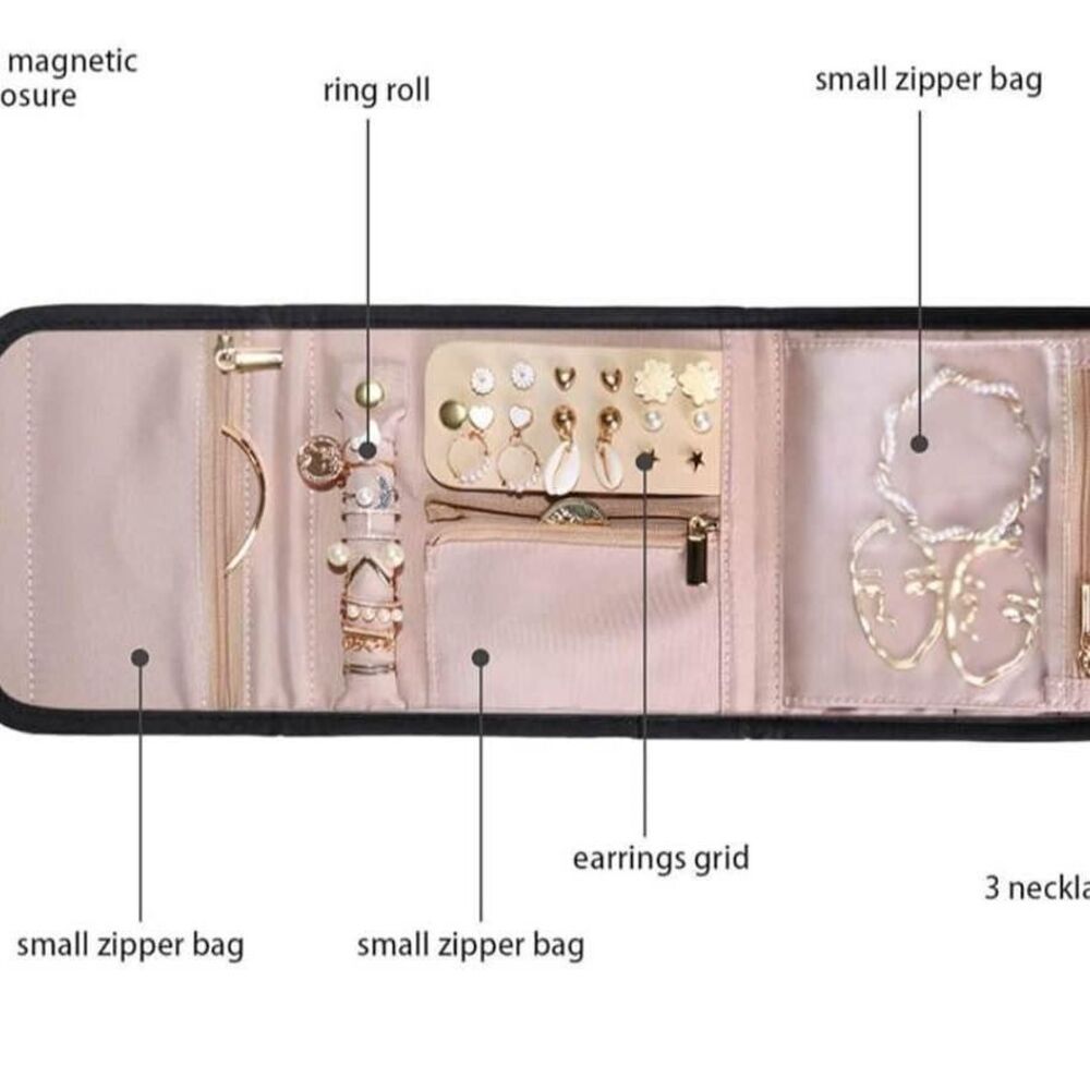 NEW Jewlery Pouch Black